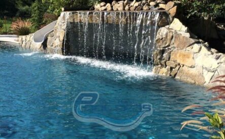 Precious Gunite Pool with Fountain